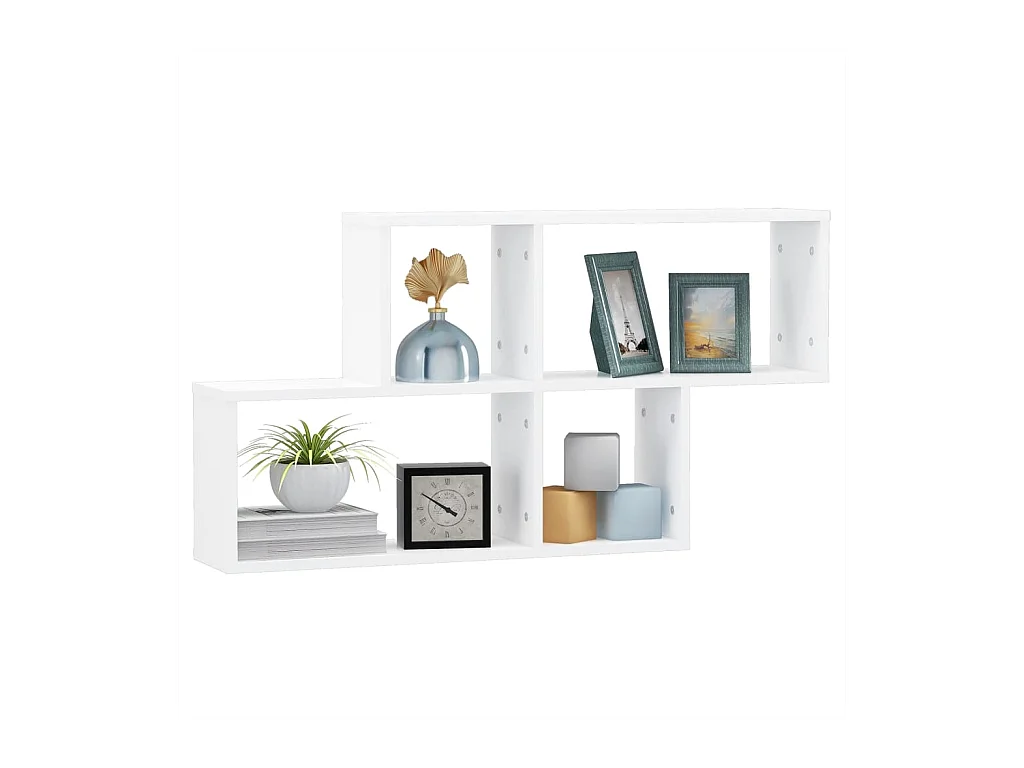 Étagère murale Blanc 100x18x53