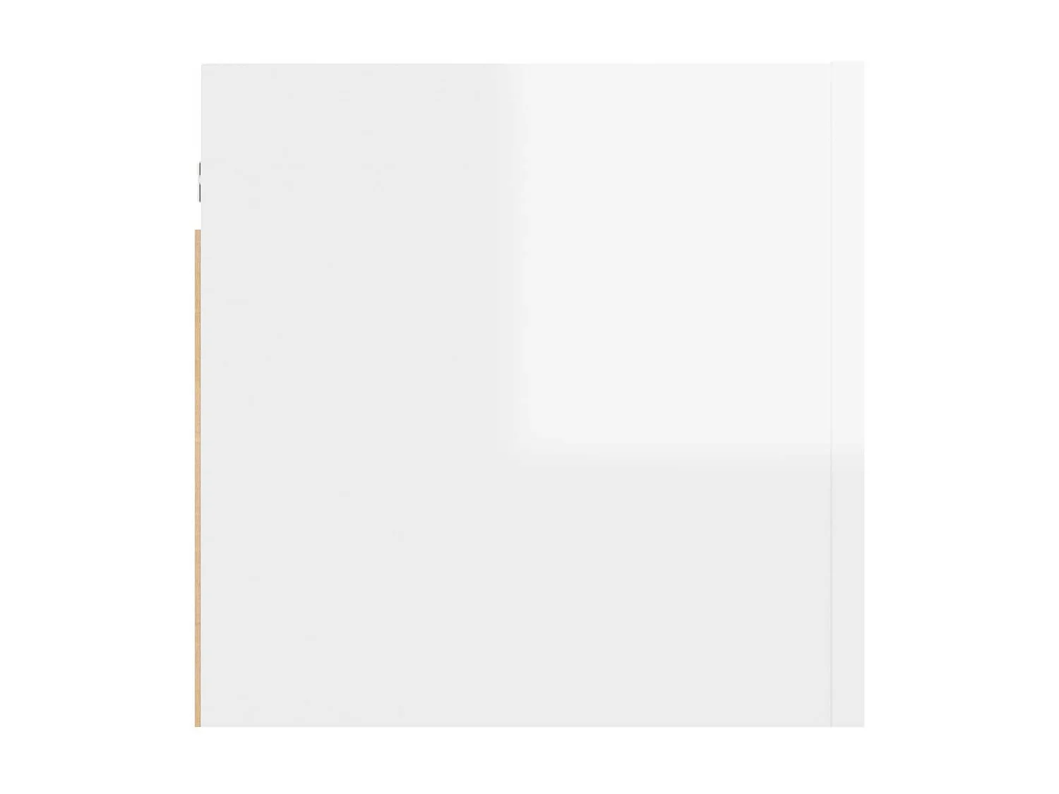 Étagère murale Blanc brillant 30,5x30x30