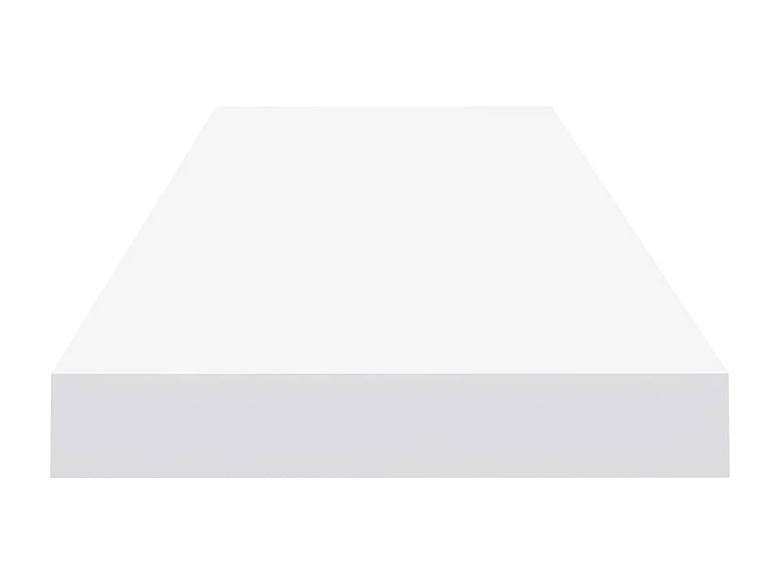 Étagère murale flottante Blanc 90x23,5x3,8 MDF