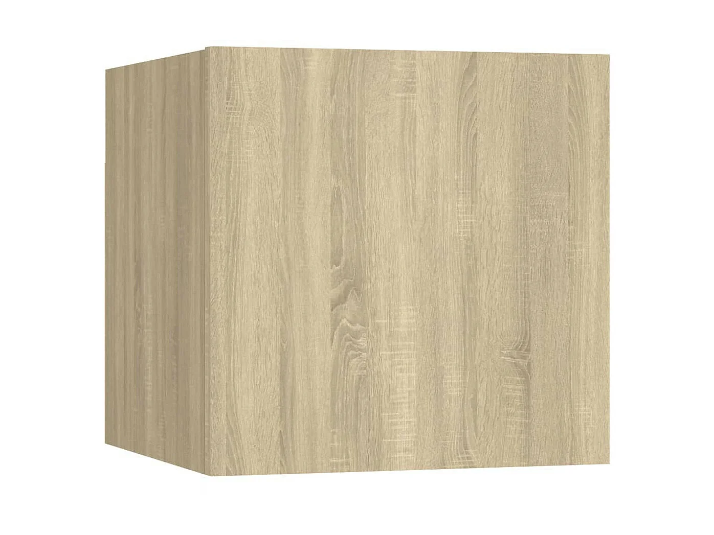 Étagère murale 2 pcs Chêne sonoma 30,5x30x30