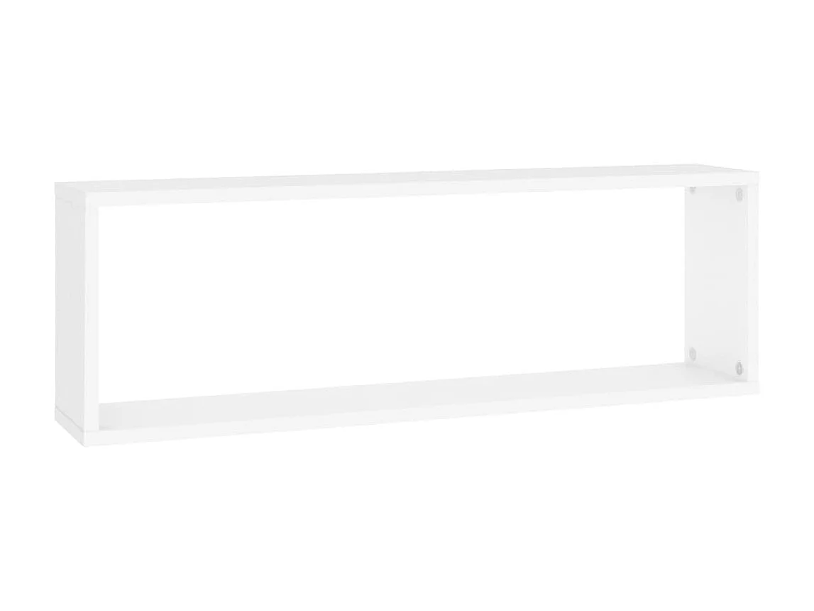 Étagères cube murales 4 pcs Blanc 80x15x26,5