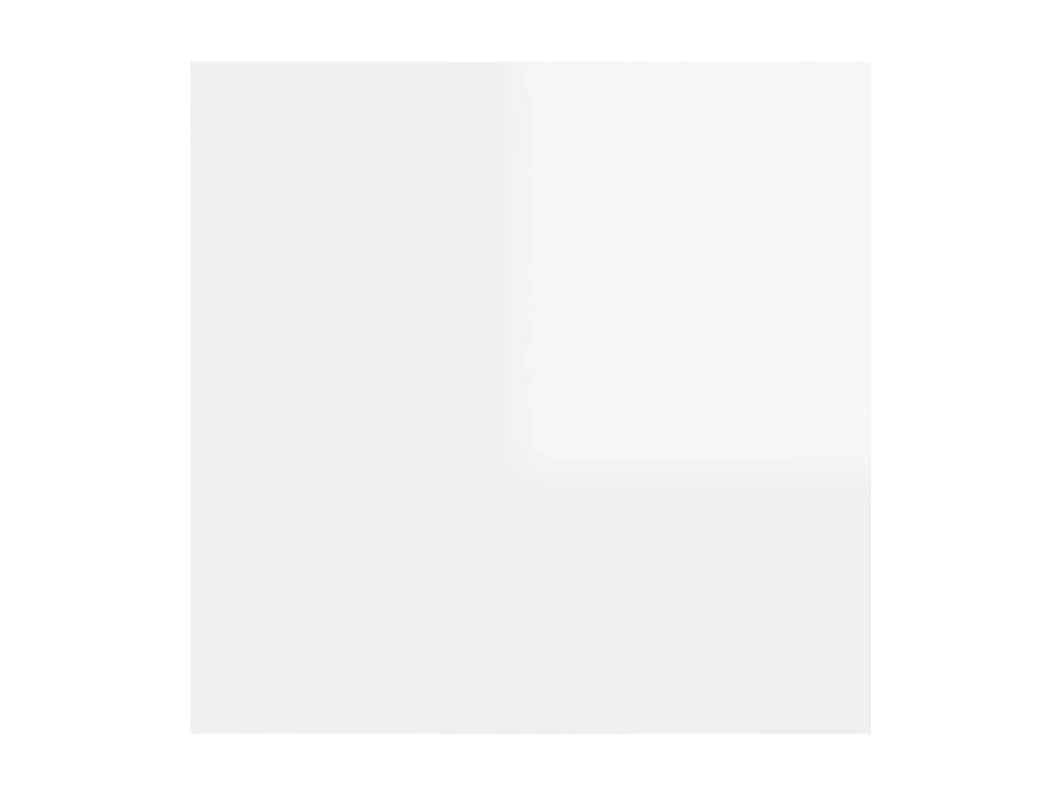 Étagère murale 2 pcs Blanc brillant 30,5x30x30