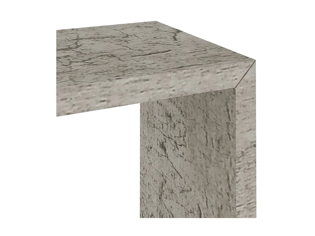 Étagères murales sous forme de cube 3 pcs Gris béton