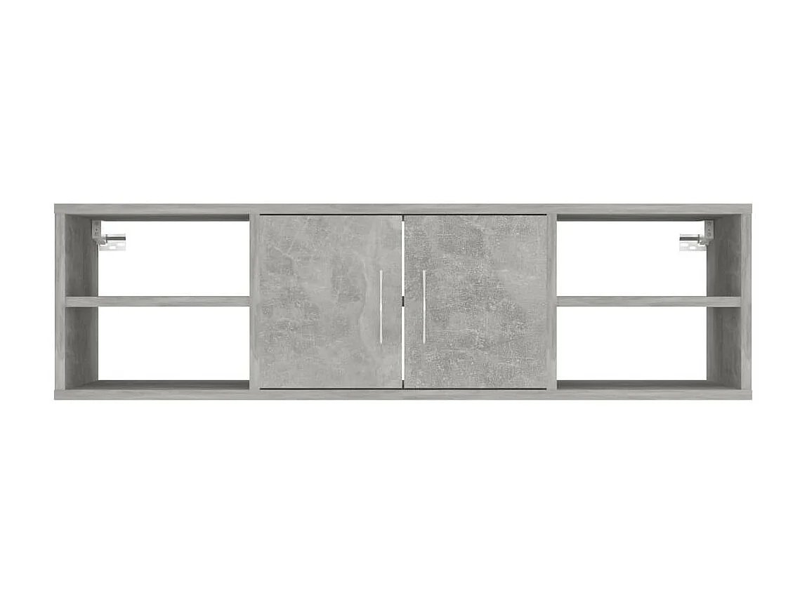 Étagère murale Gris béton 102x30x29