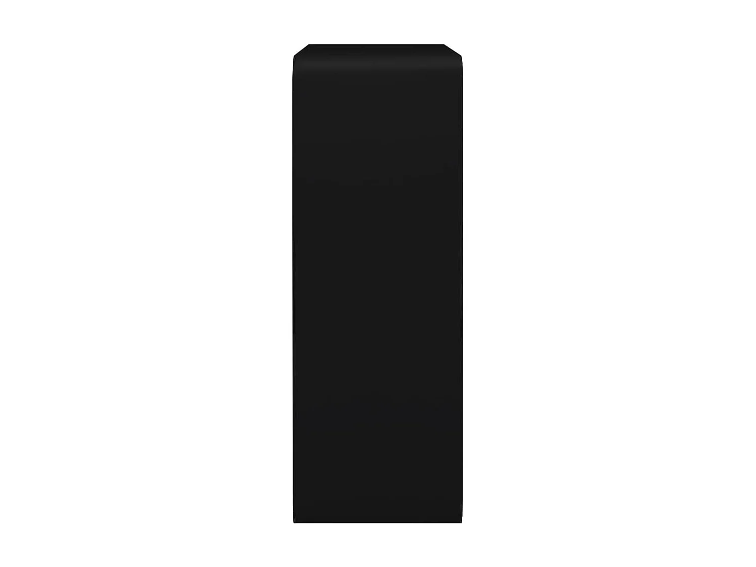Étagères murales sous forme de cube 3 pcs Noir MDF 2