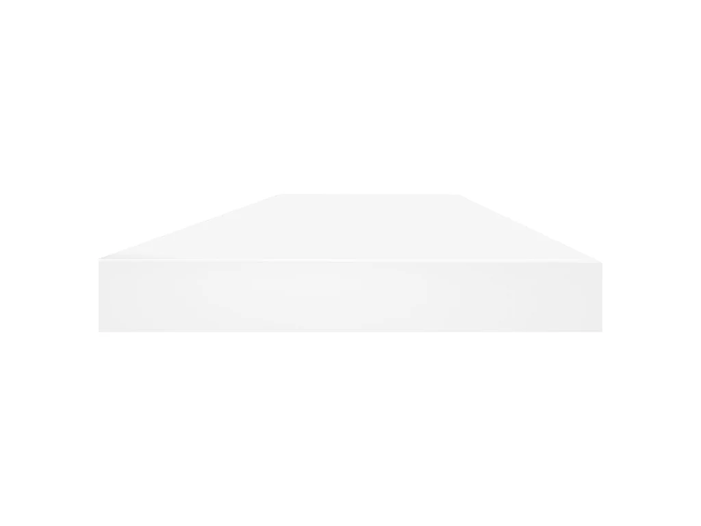 Étagères flottantes 4 pcs Chêne et blanc 60x23,5x3,8 MDF