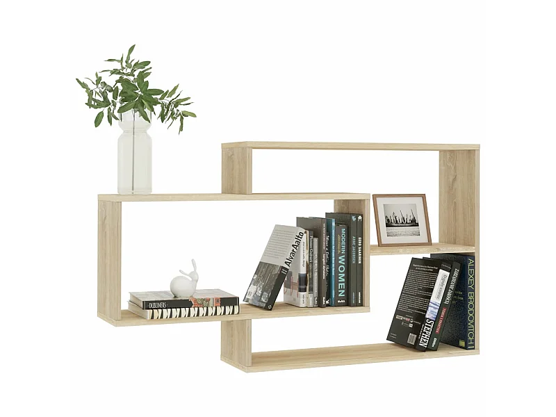 Étagères murales Chêne sonoma 104x20x60