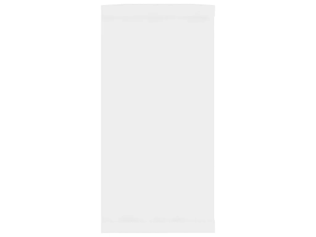 Étagères cube murales 2 pcs Blanc 100x15x30