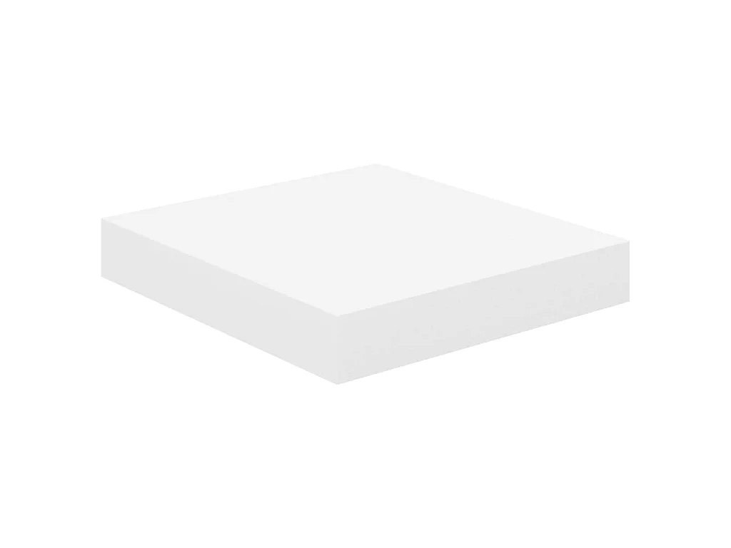 Étagères murales 4 pcs Chêne et blanc 23x23,5x3,8 MDF