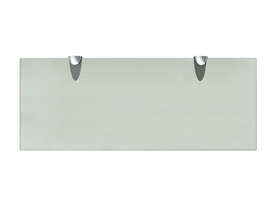 Étagères murales 2 pcs Verre 50x20 8 mm 2