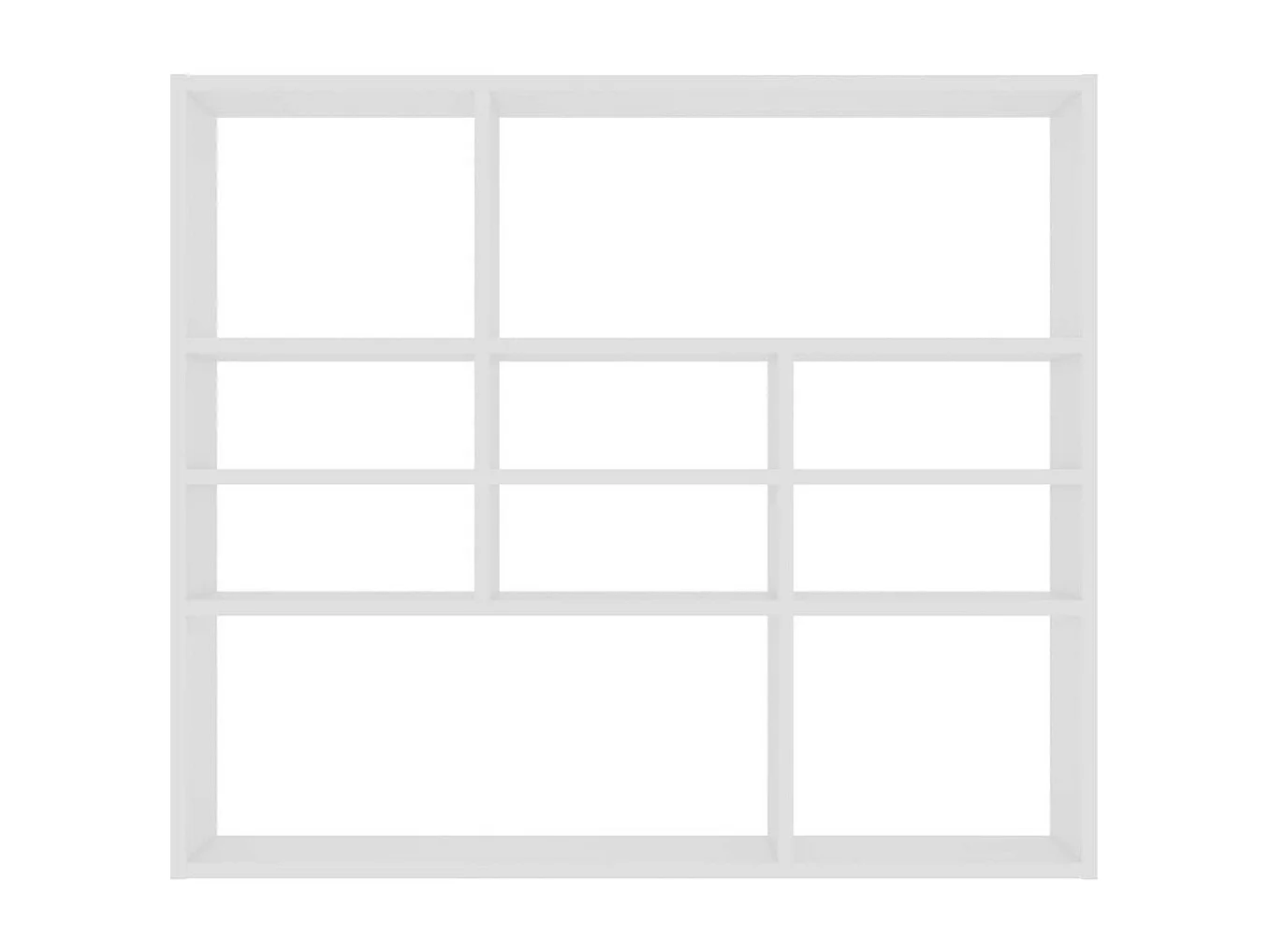 Étagère murale Blanc 90x16x78