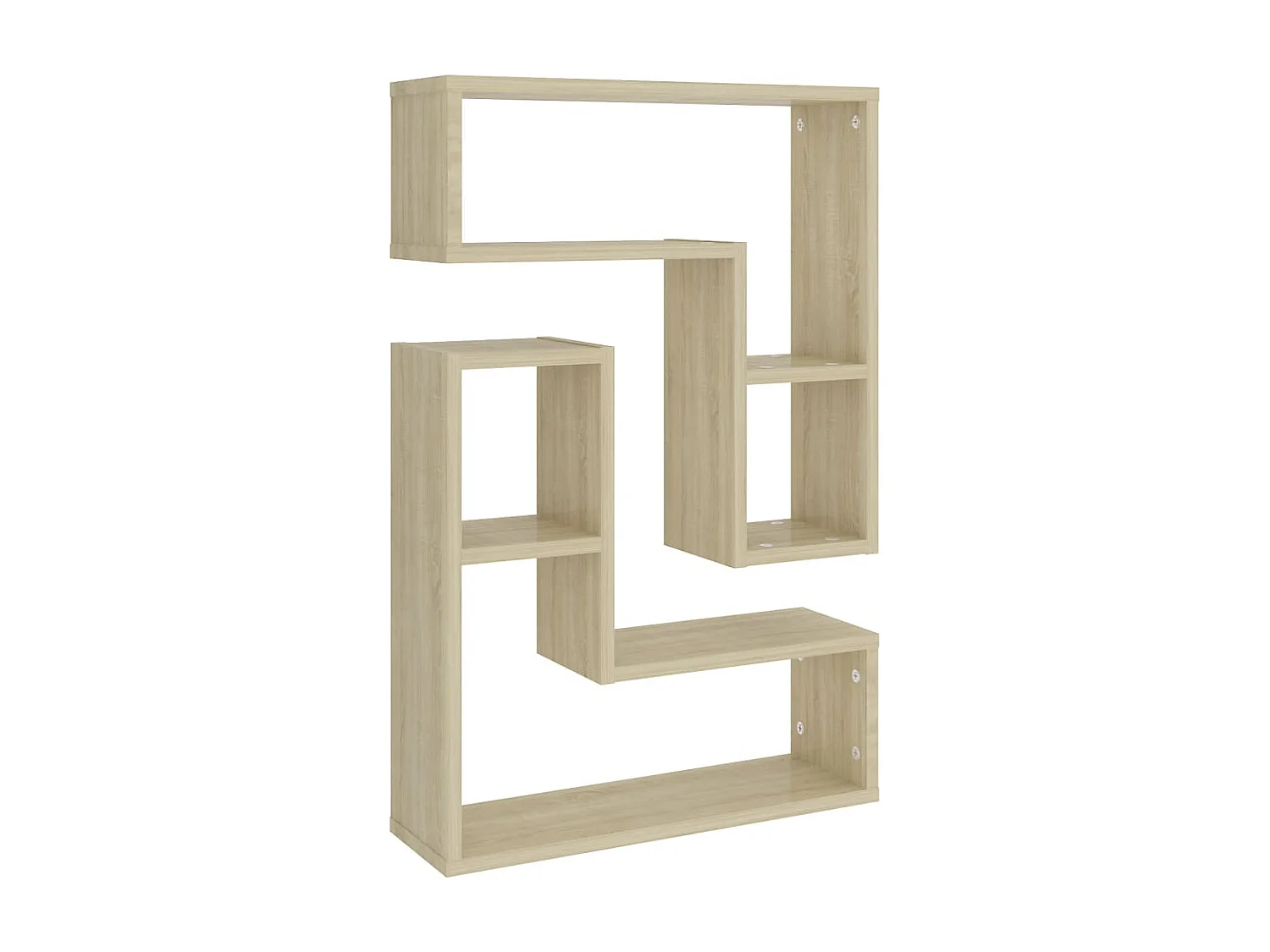 Étagères murales 2 pcs Chêne sonoma 50x15x50