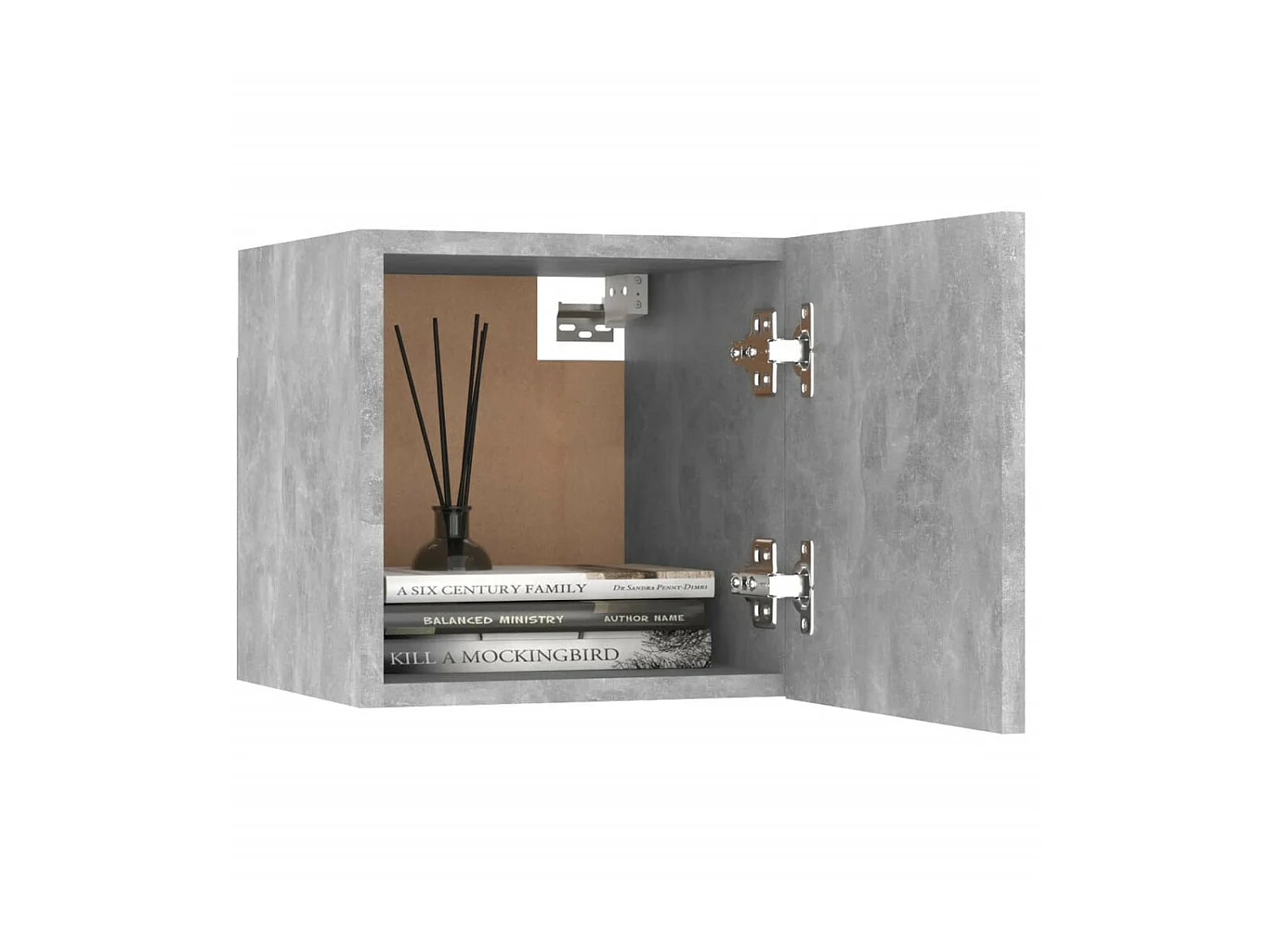 Étagère murale Gris béton 30,5x30x30