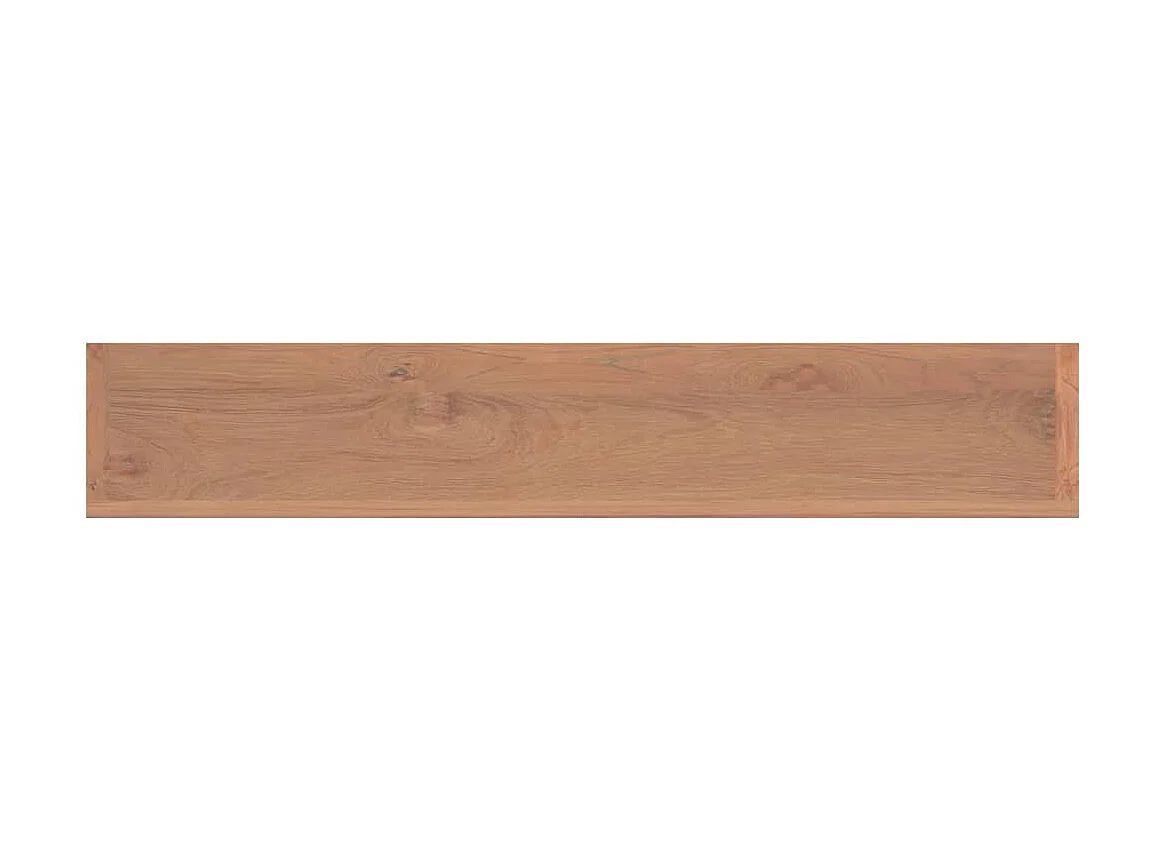 Étagères murales 2 pcs 90x15x6 Bois de teck massif