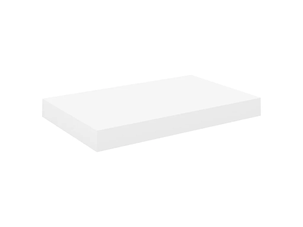 Étagères flottantes 4 pcs Chêne et blanc 40x23x3,8 MDF