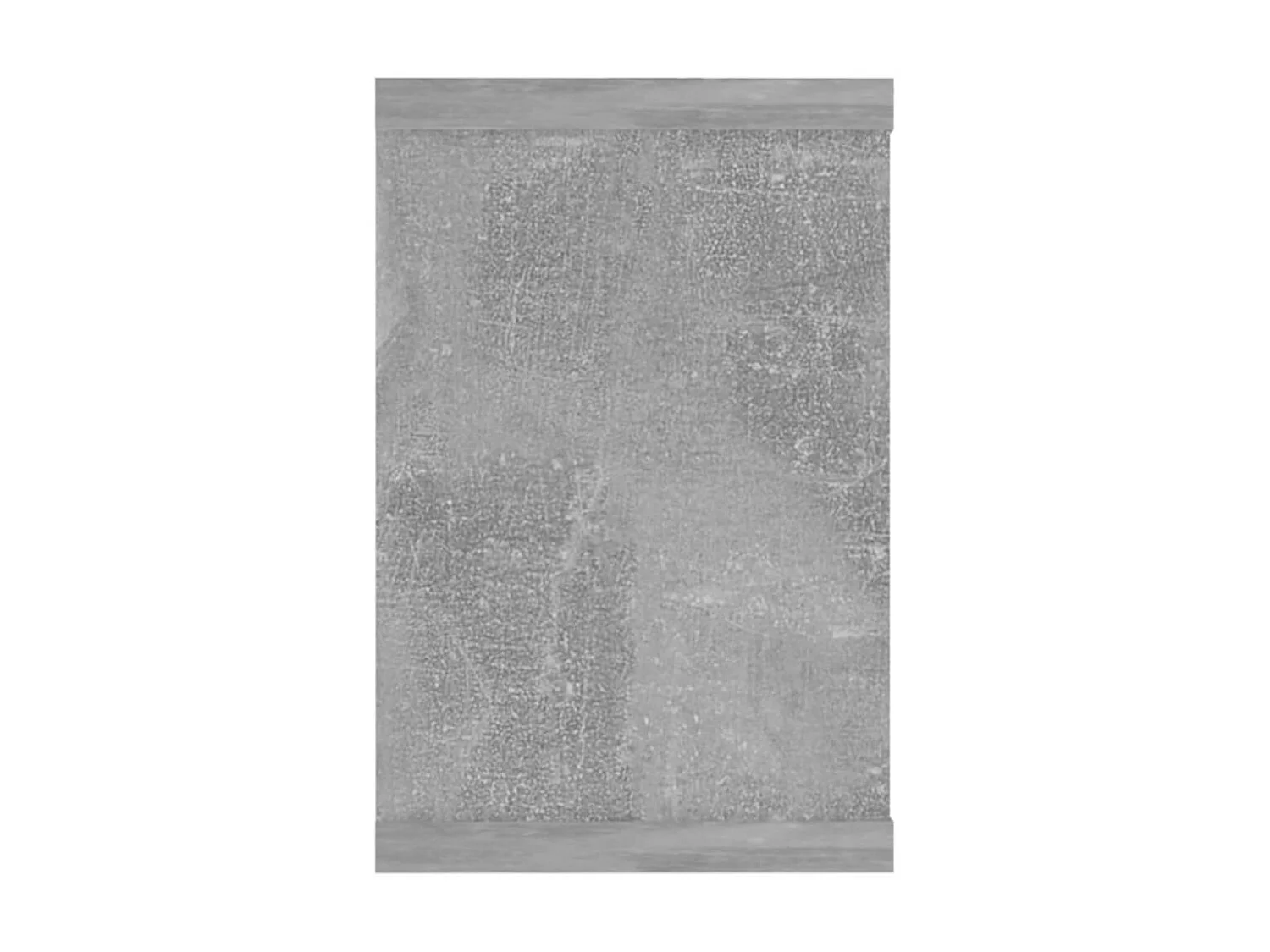 Étagères cube murales 6 pcs Gris béton 60x15x23