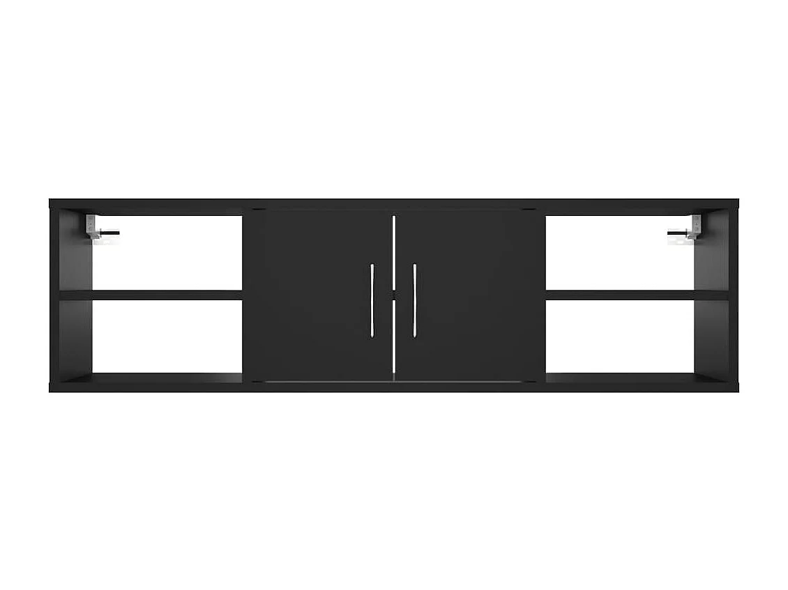 Étagère murale Noir 102x30x29