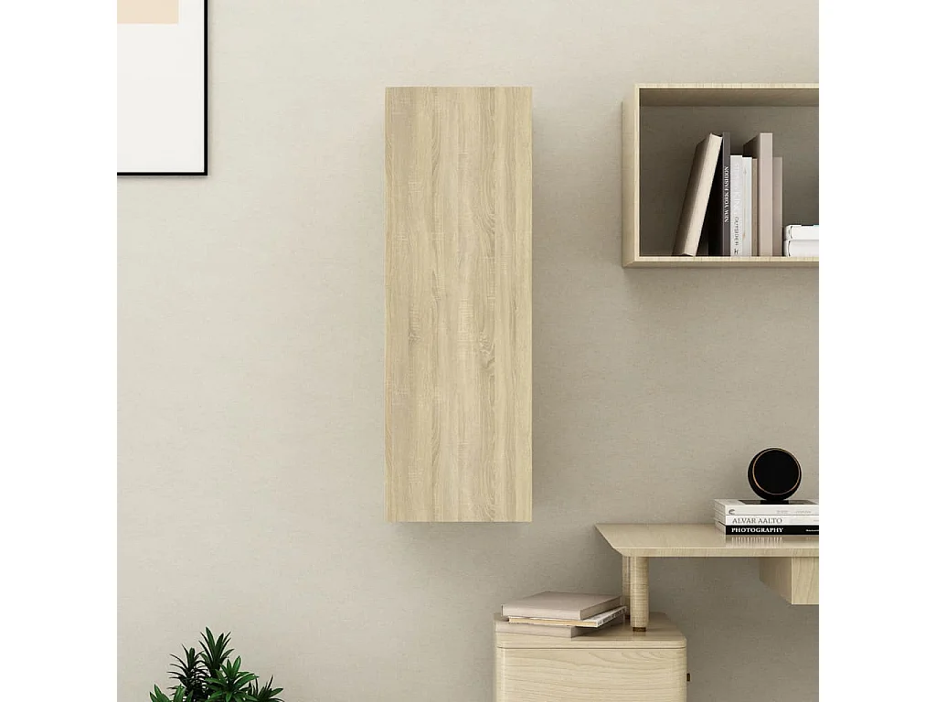 Etagère murale Chêne sonoma 30,5x30x90