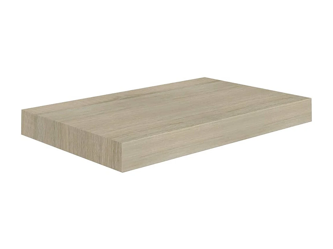 Étagère murale flottante Chêne 40x23x3,8 MDF