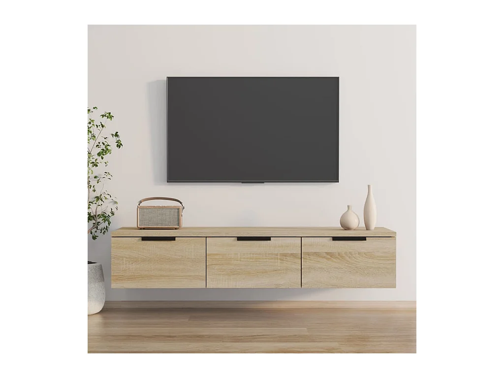 Armoire murale Chêne sonoma 102x30x20 Bois d'ingénierie