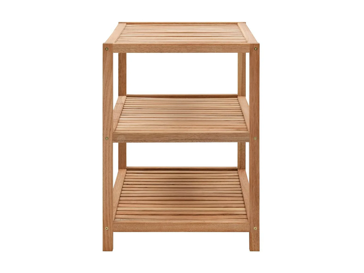 Étagère de salle de bain Bois de noyer massif 65 x 40x55