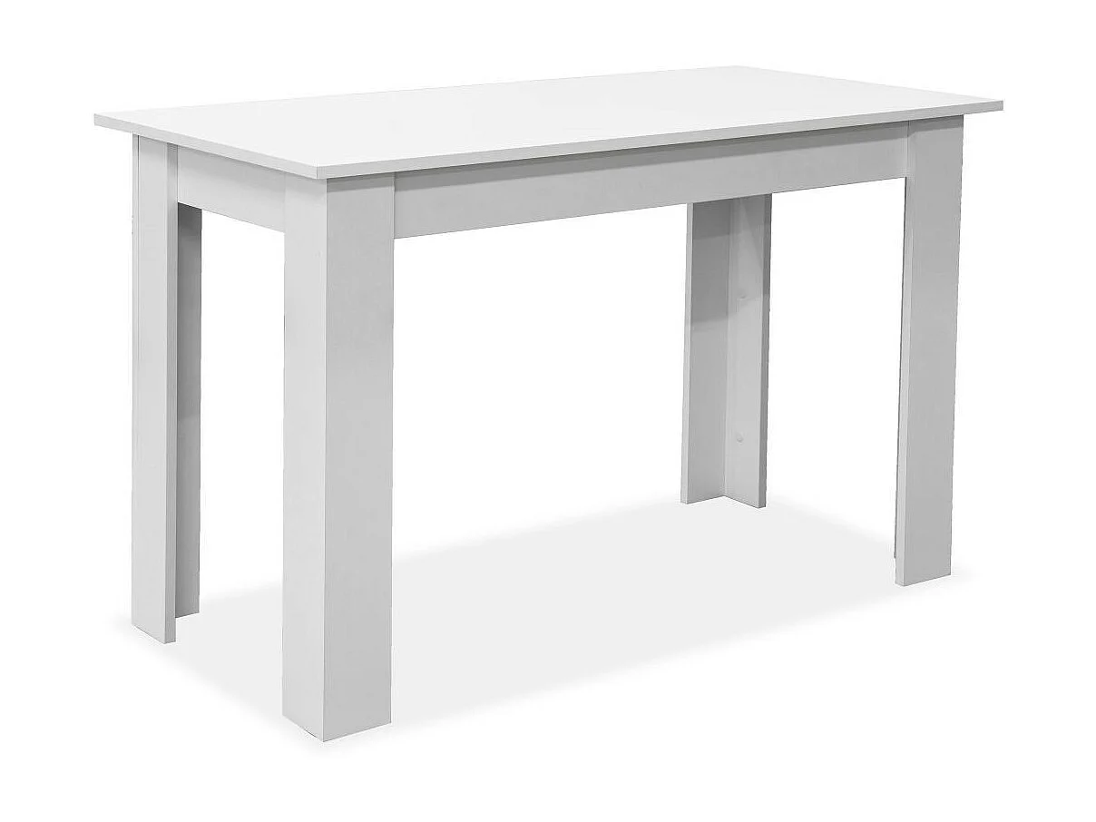 Table et 2 banc bois blanc Kazane