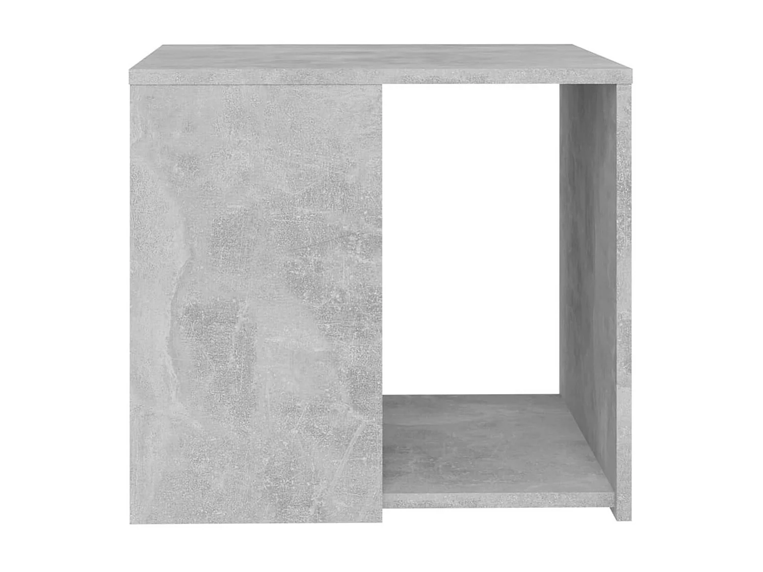 Table d'appoint Gris béton 50x50x45