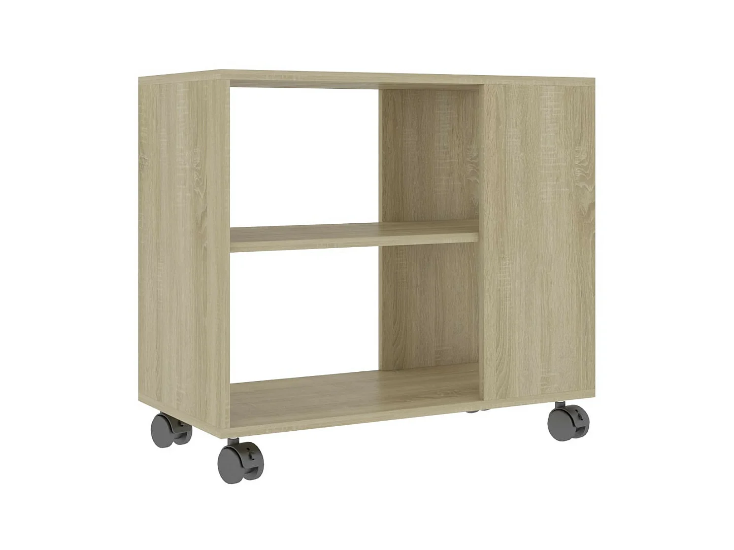 Table d'appoint Chêne sonoma 70x35x55