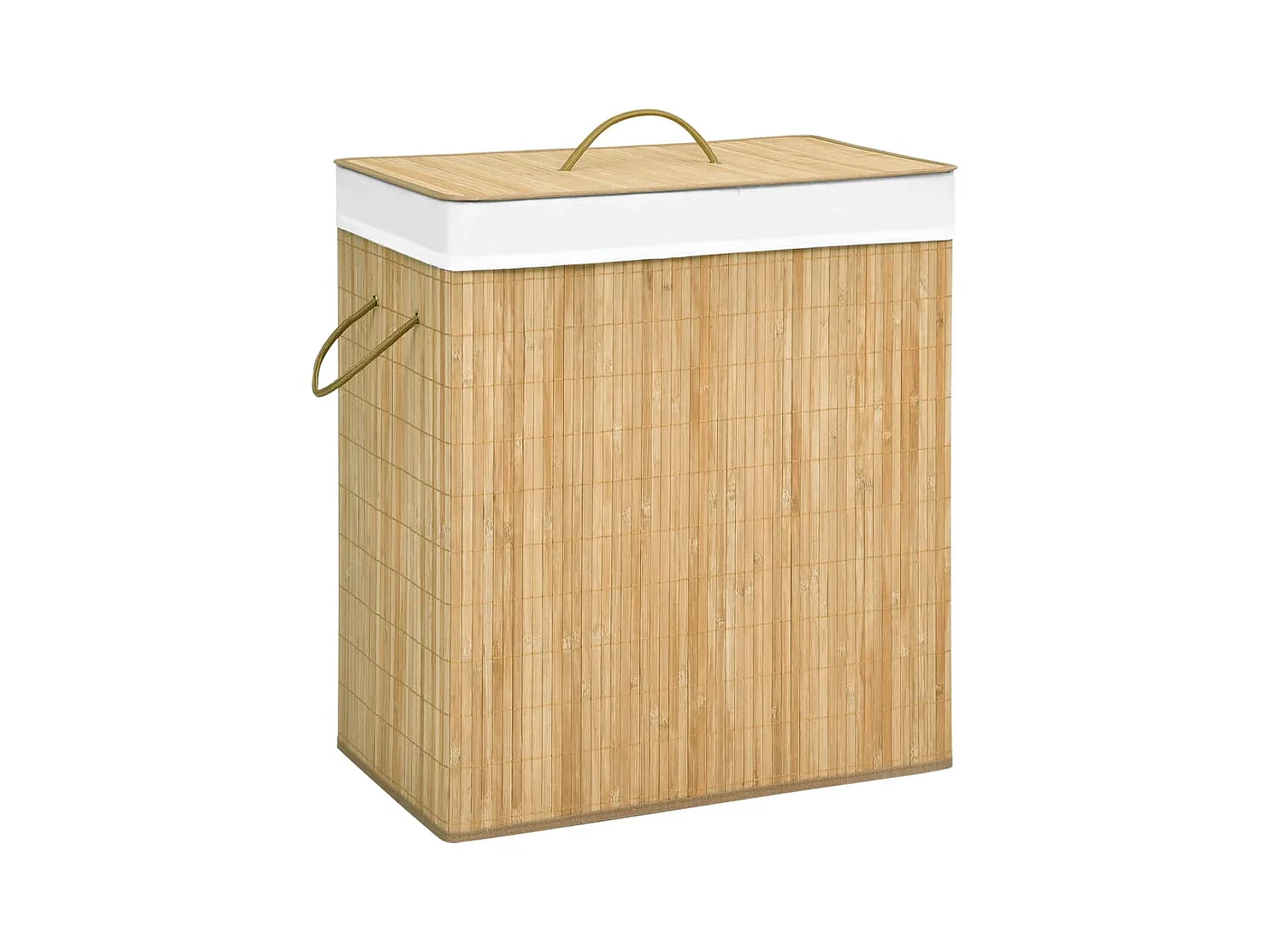 Panier à linge Bambou 100 L
