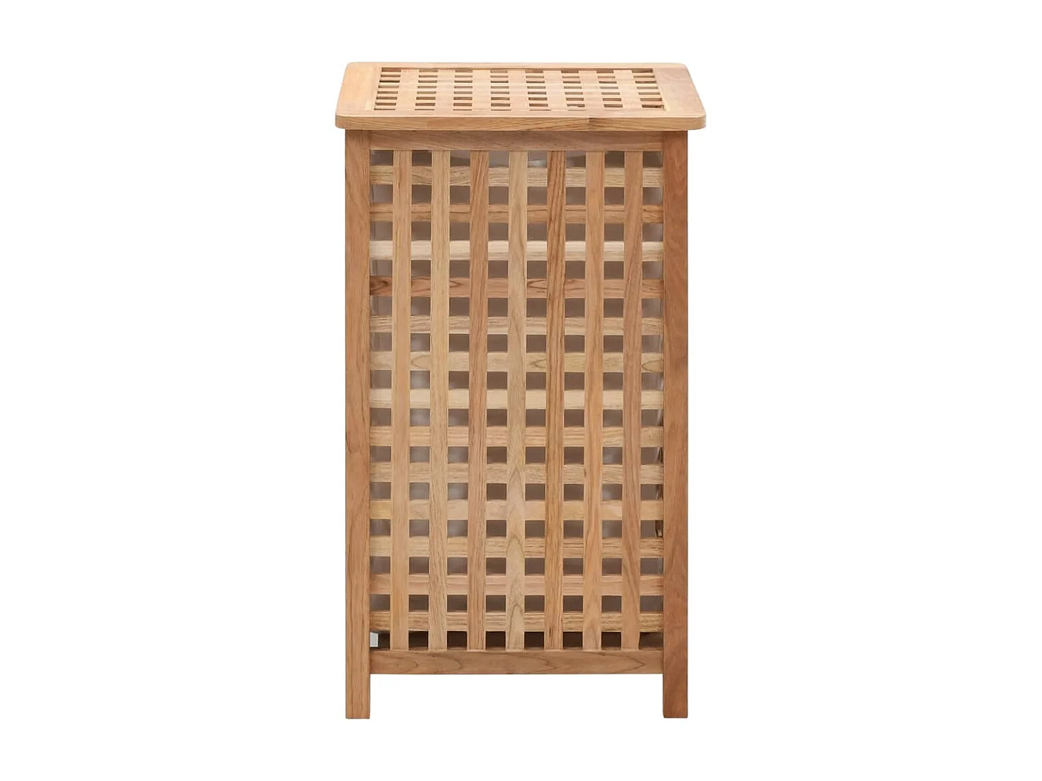 Coffre à linge 39 x 39x65 Bois de noyer massif