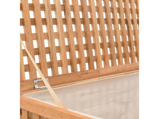 vente unique Coffre de blanchisserie 77 5x37 5x46 5 Bois massif de noyer