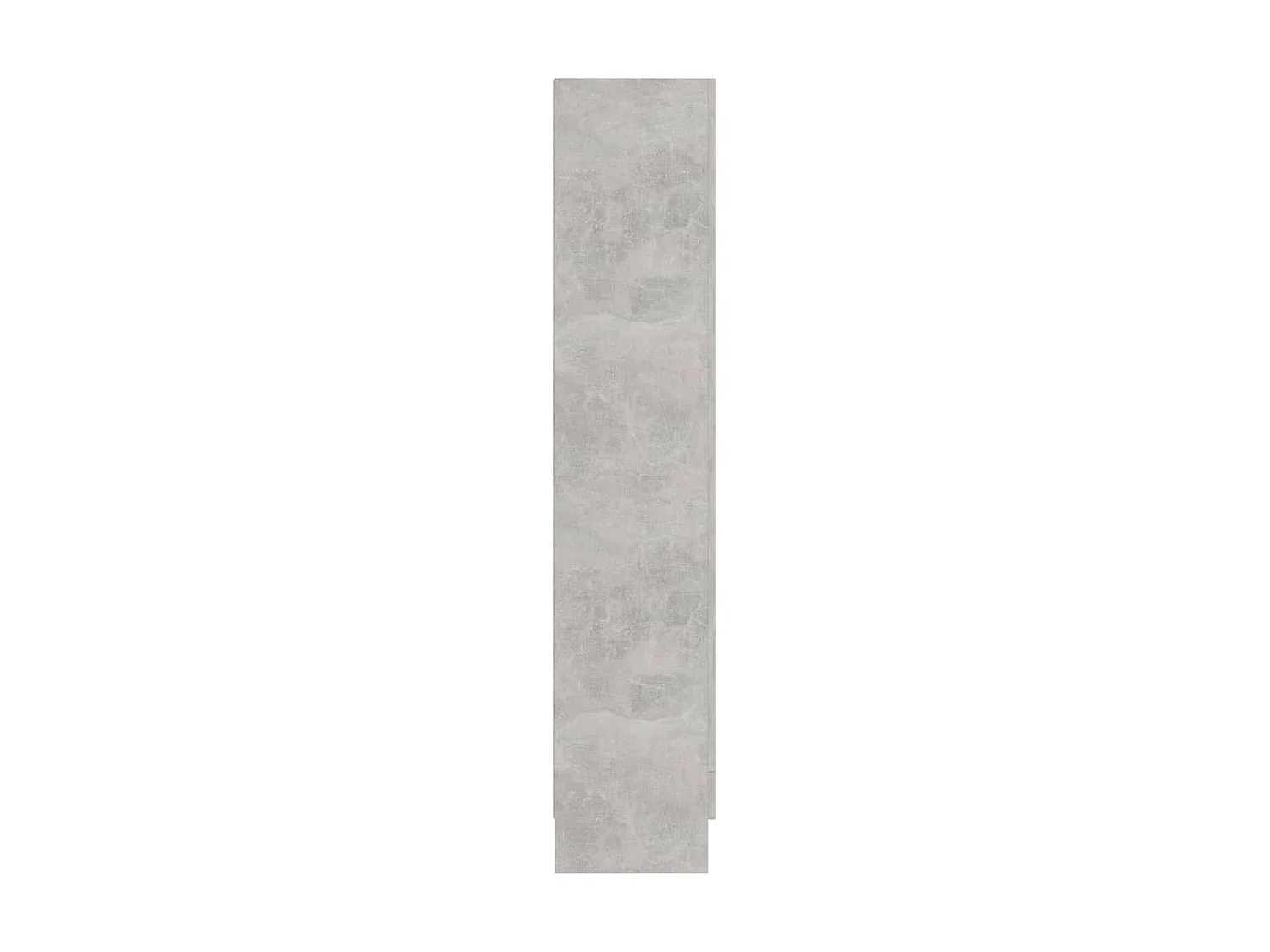 Armoire à vitrine Gris béton 82,5x30,5x150