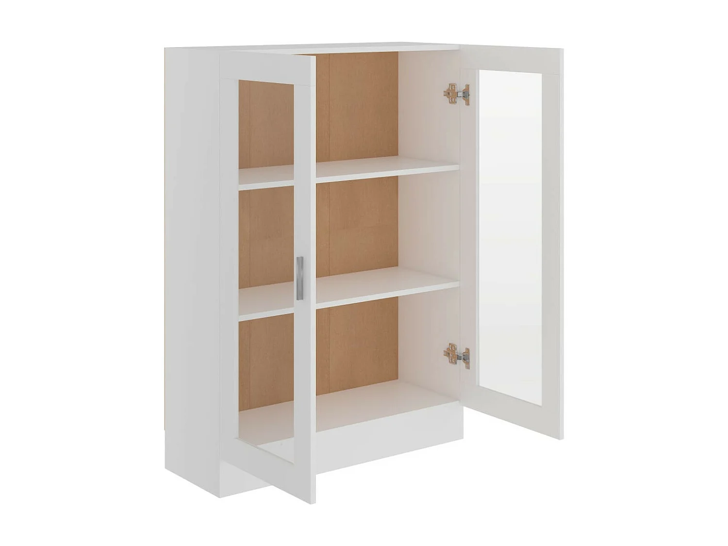 Armoire à vitrine Blanc 82,5x30,5x115
