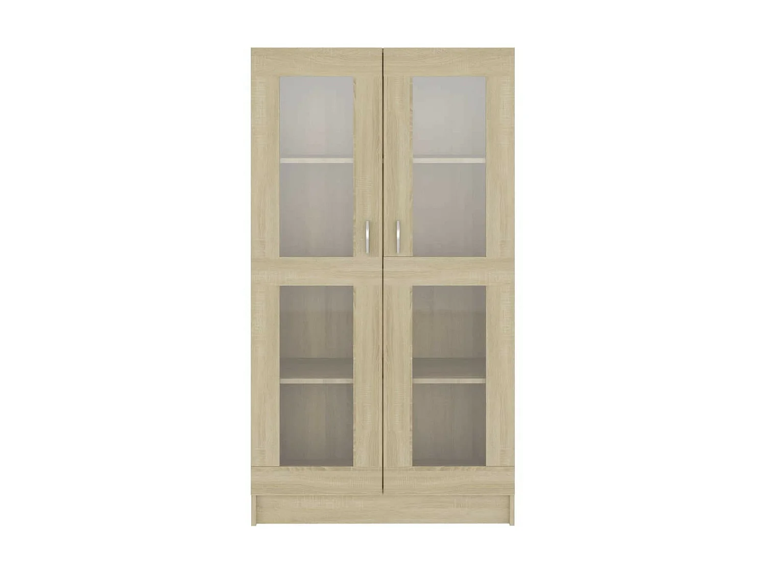 Armoire à vitrine Chêne sonoma 82,5x30,5x150