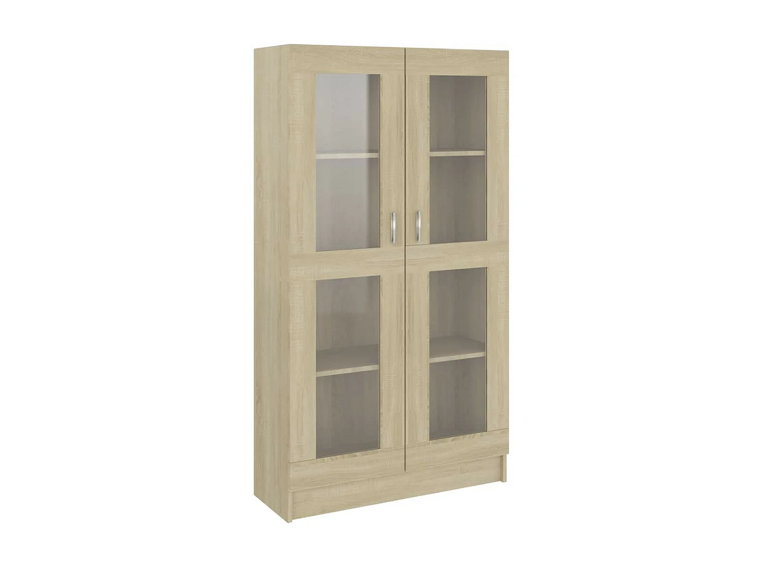 Armoire à vitrine Chêne sonoma 82,5x30,5x150