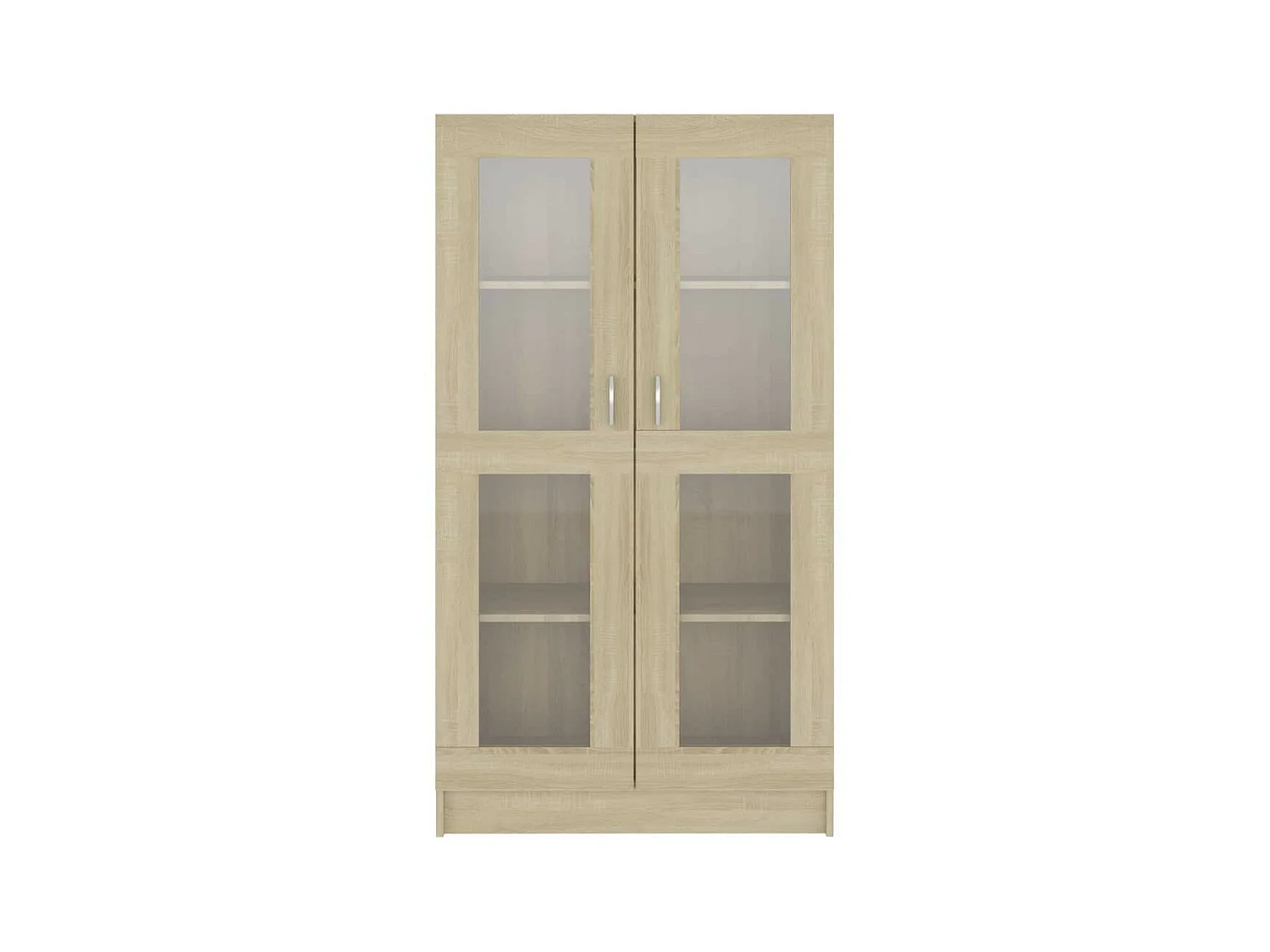 Armoire à vitrine Chêne sonoma 82,5x30,5x150