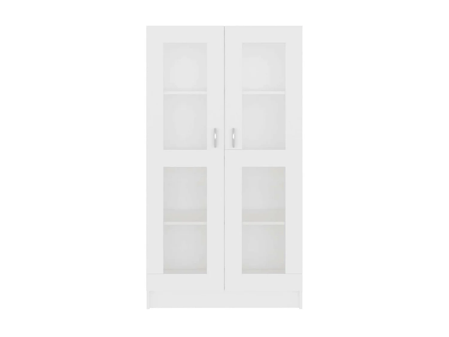 Armoire à vitrine Blanc 82,5x30,5x150