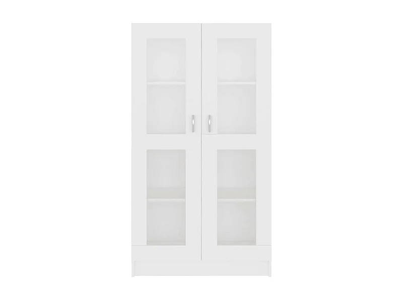 Armoire à vitrine Blanc 82,5x30,5x150