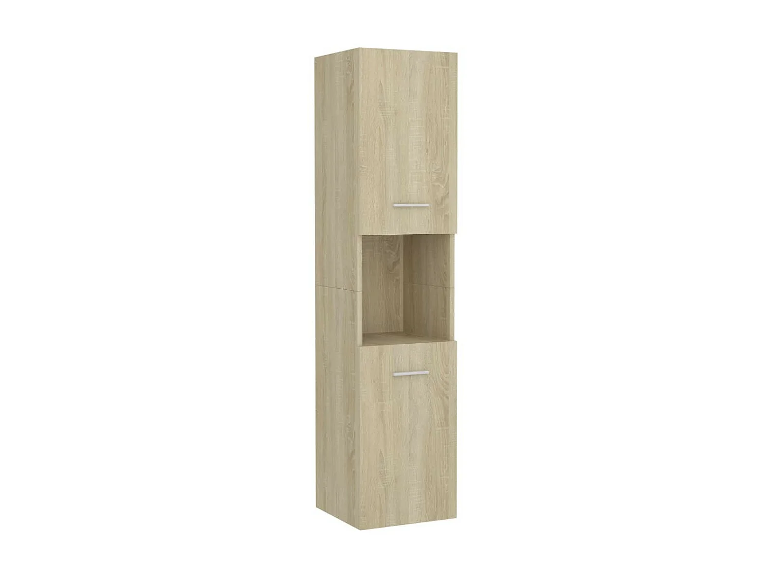 Armoire de salle de bain Chêne sonoma 30x30x130