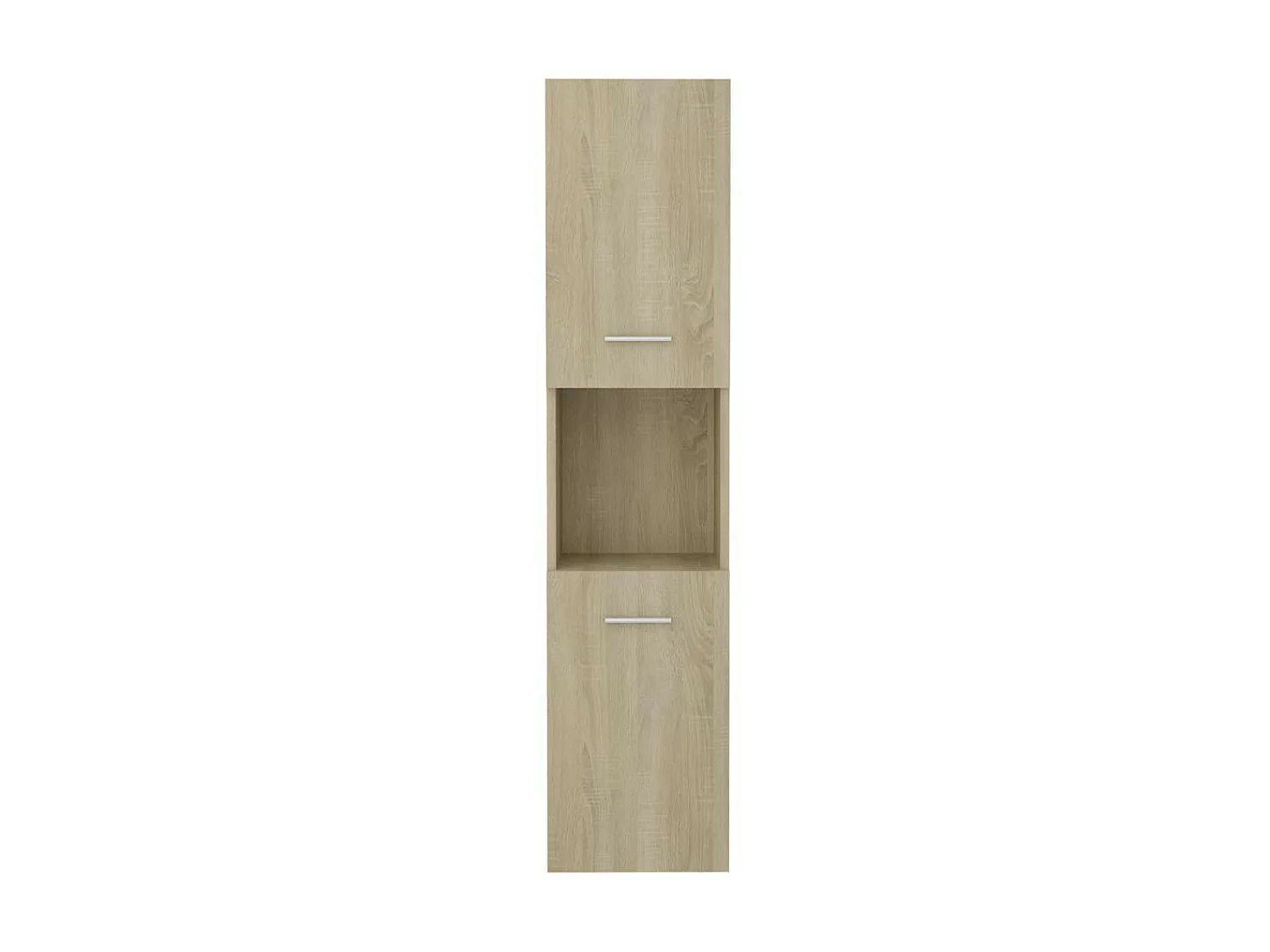 Armoire de salle de bain Chêne sonoma 30x30x130