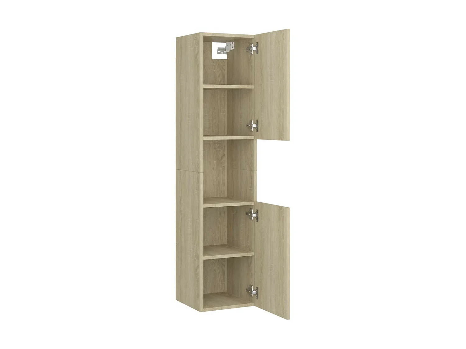 Armoire de salle de bain Chêne sonoma 30x30x130