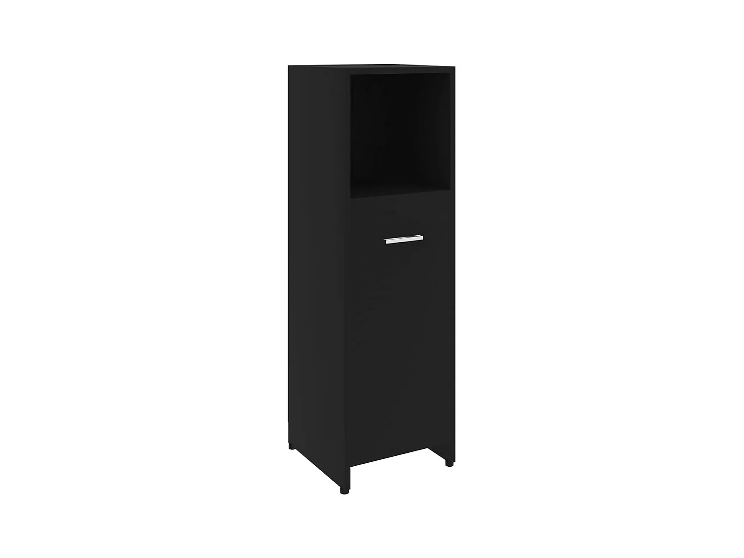 Armoire de salle de bain Noir 30x30x95