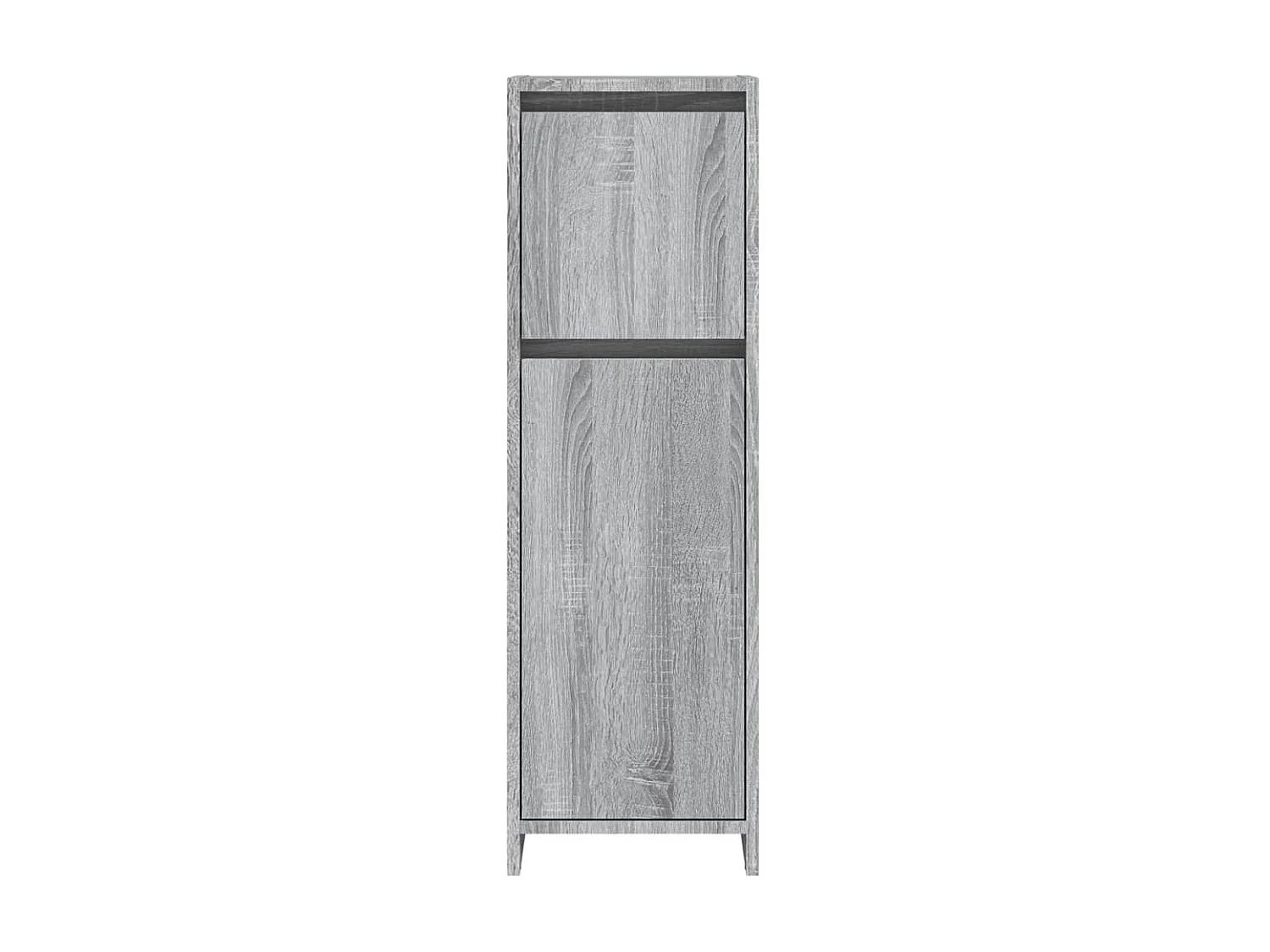Armoire de bain Sonoma gris 30x30x95 Bois d'ingénierie