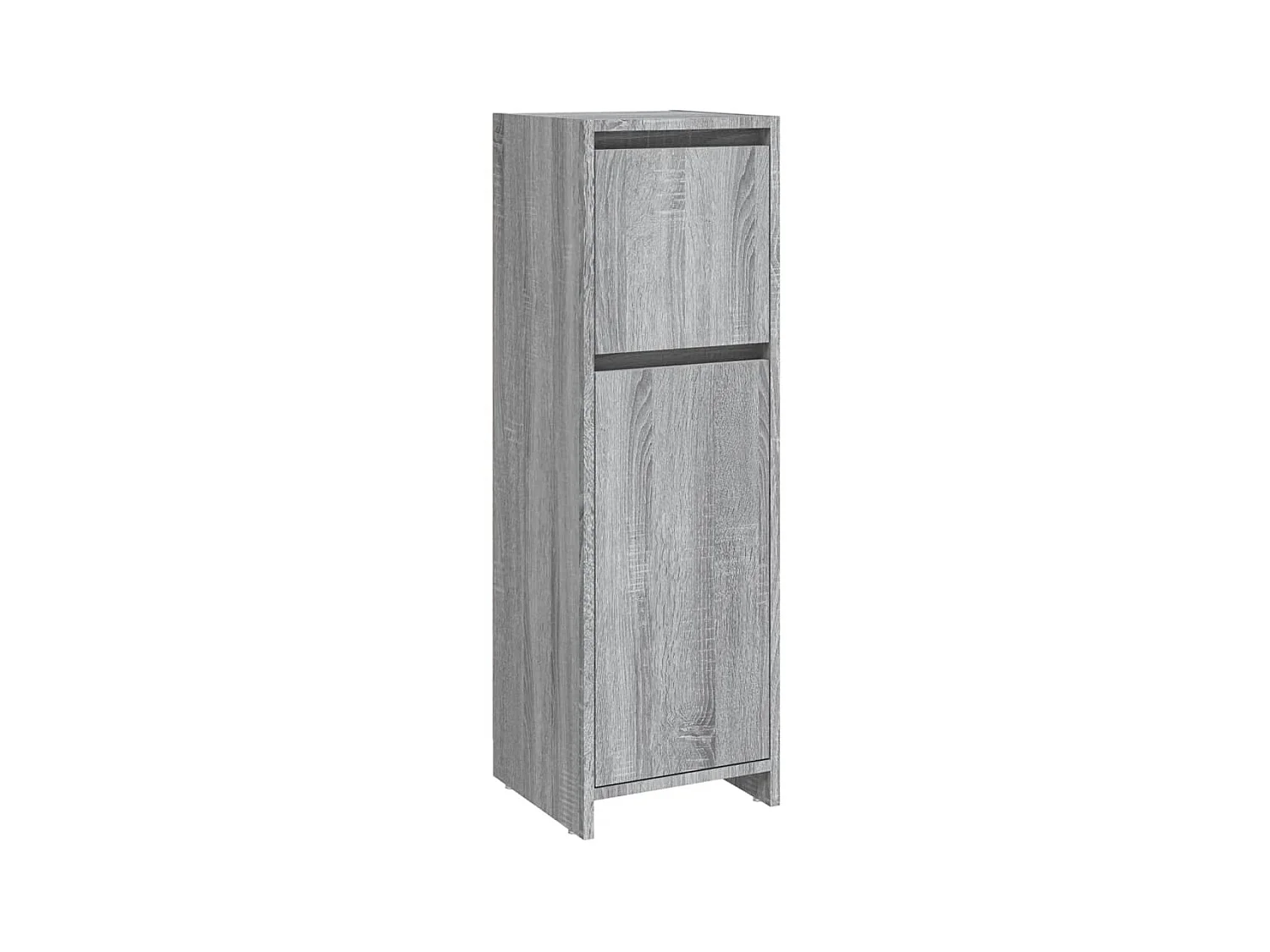 Armoire de bain Sonoma gris 30x30x95 Bois d'ingénierie