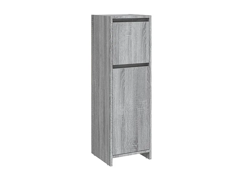 Armoire de bain Sonoma gris 30x30x95 Bois d'ingénierie