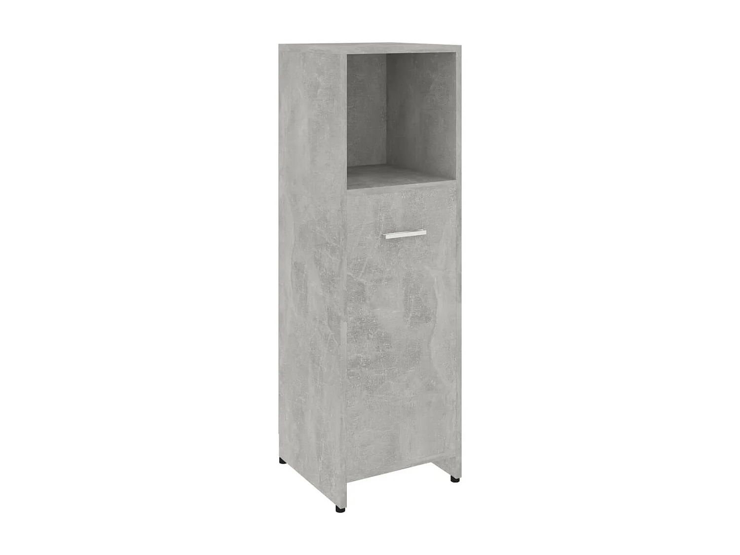 Armoire de salle de bain Gris béton 30x30x95 3