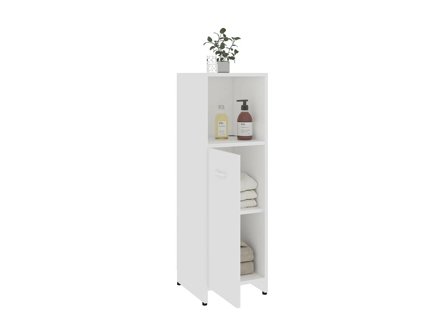 Armoire de salle de bain Blanc 30x30x95 2