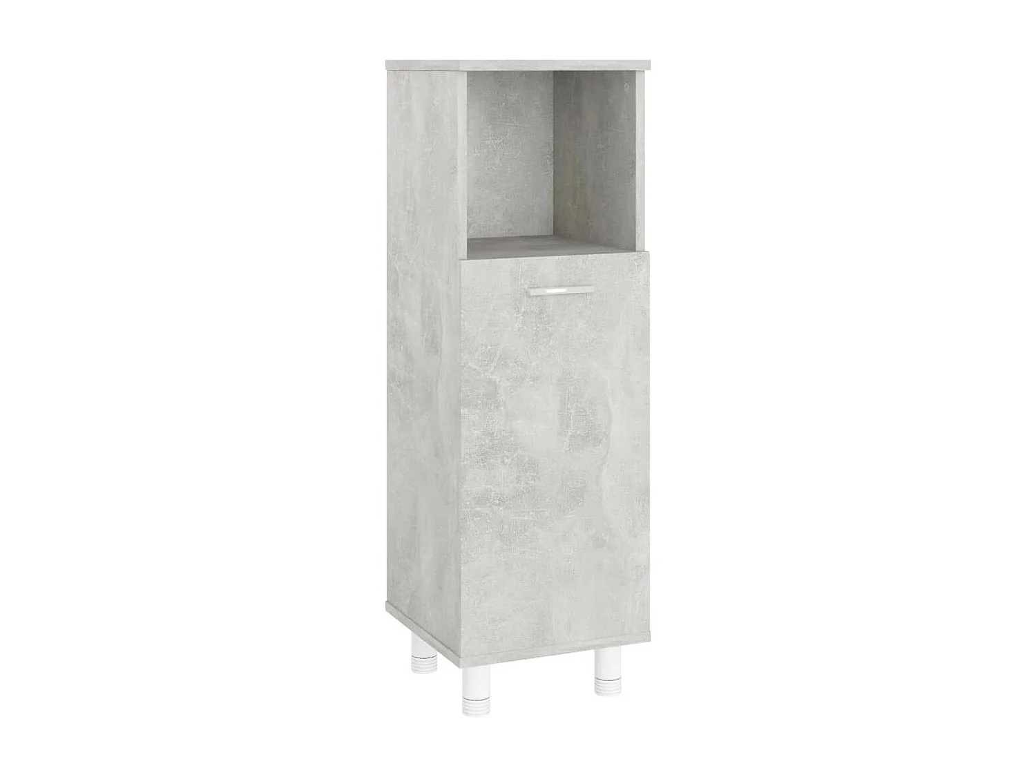Armoire de salle de bain Gris béton 30x30x95 2