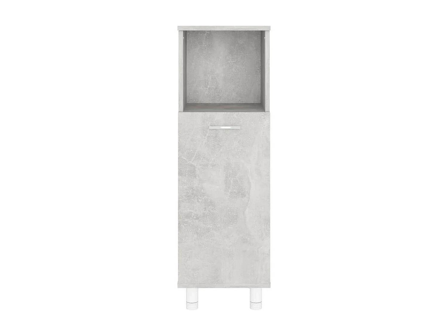 Armoire de salle de bain Gris béton 30x30x95 2