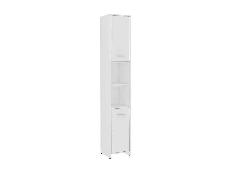 Armoire de salle de bain Blanc 30x30x183,5 2